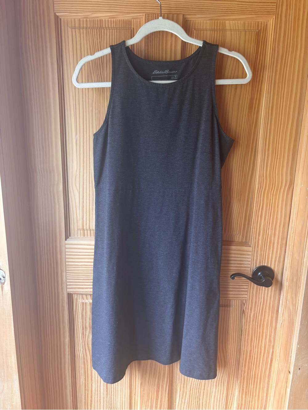Eddie Bauer Charcoal Athletic A-Line Dress